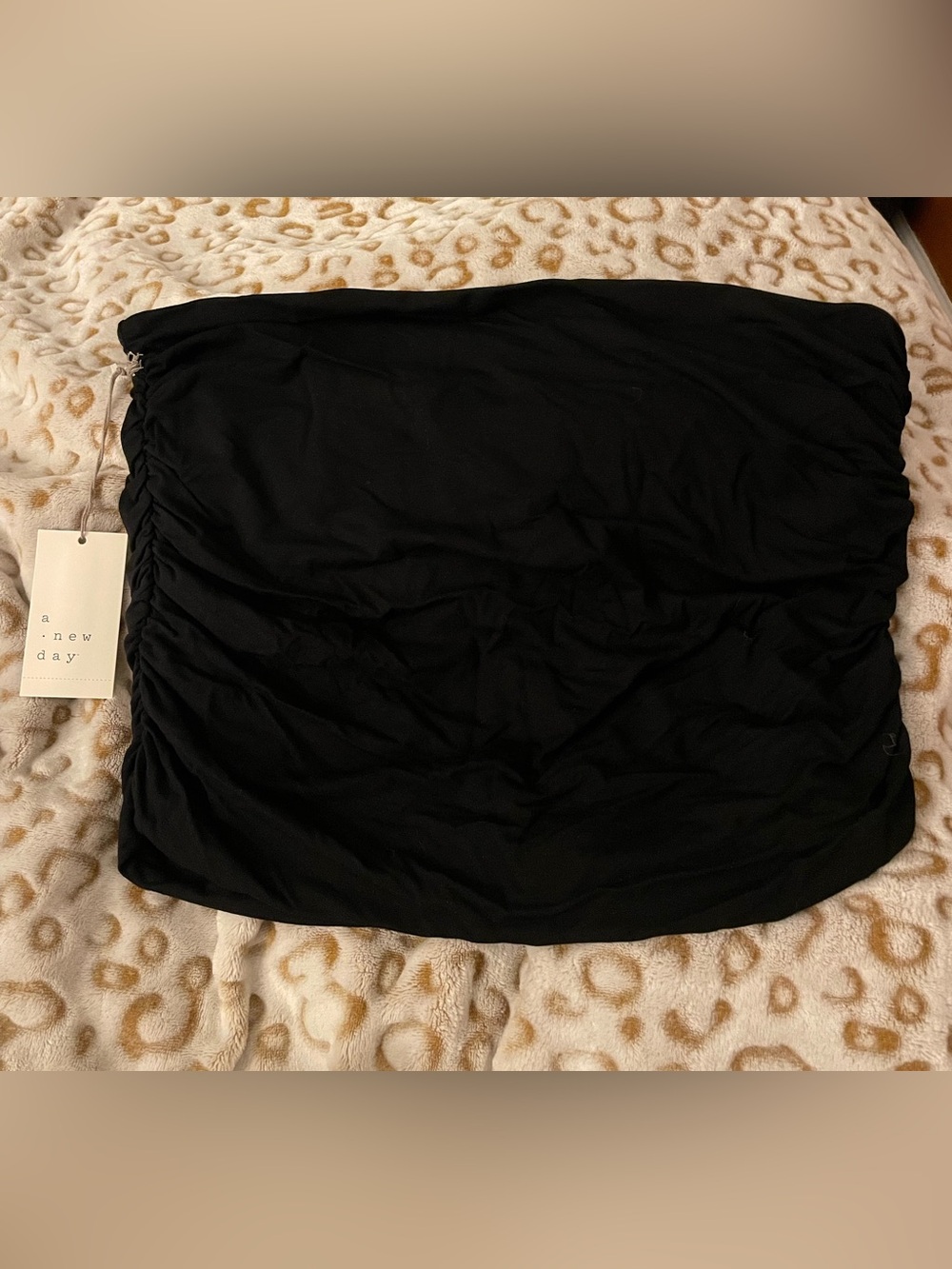 Black Women's Stretch Tube Top